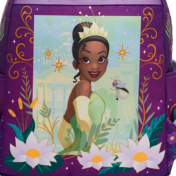 NEW Disney Princesses Tiana - Princess and The Frog- Mini Nylon Travel Backpack main image 6
